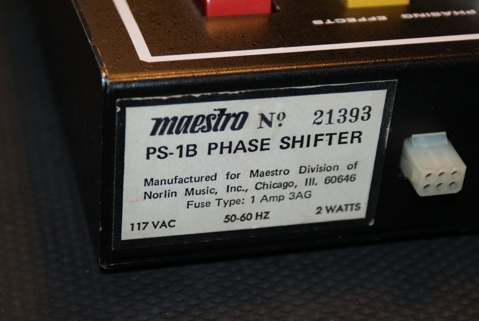 Vintage Maestro PS- 1B Phase Shifter 1970s