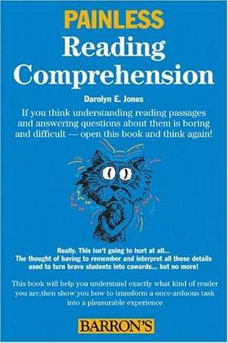 Painless Reading Comprehension - Paperback, by Jones Darolyn E. - Very Good