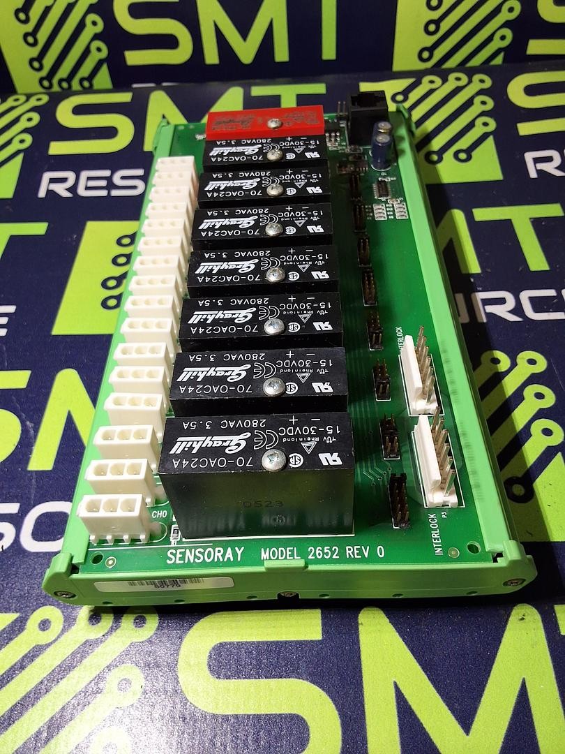 SENSORAY 2652 SOLID STATE RELAY I/O MODULE