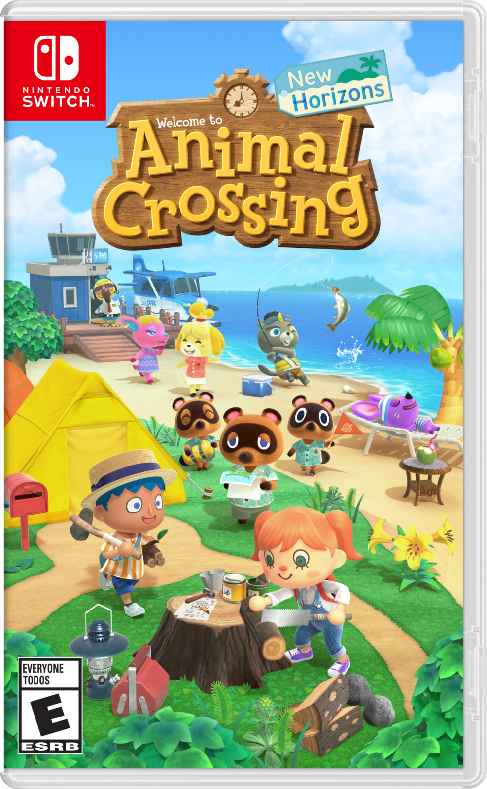 Animal Crossing: New Horizons - Nintendo Switch, Region Free, *Brand New/Sealed*