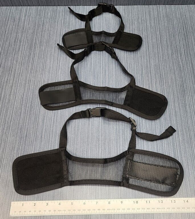 Quick Dog Muzzle for Dogs - S, L, XL Durable Water & Dirt Resistant Set 3pc