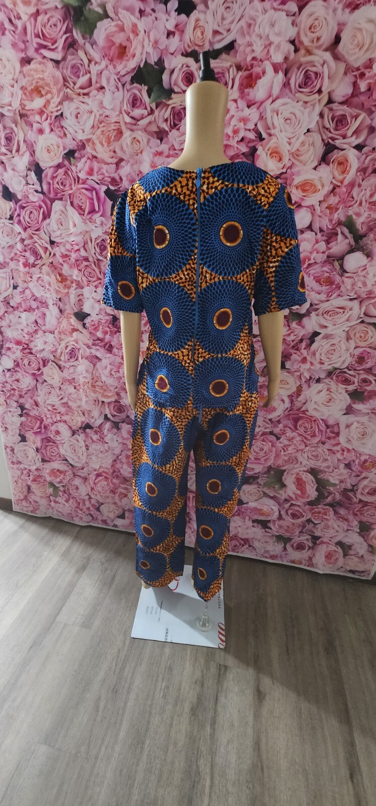 African  cotton 100% Wax  2 Pieces Outfits For Women