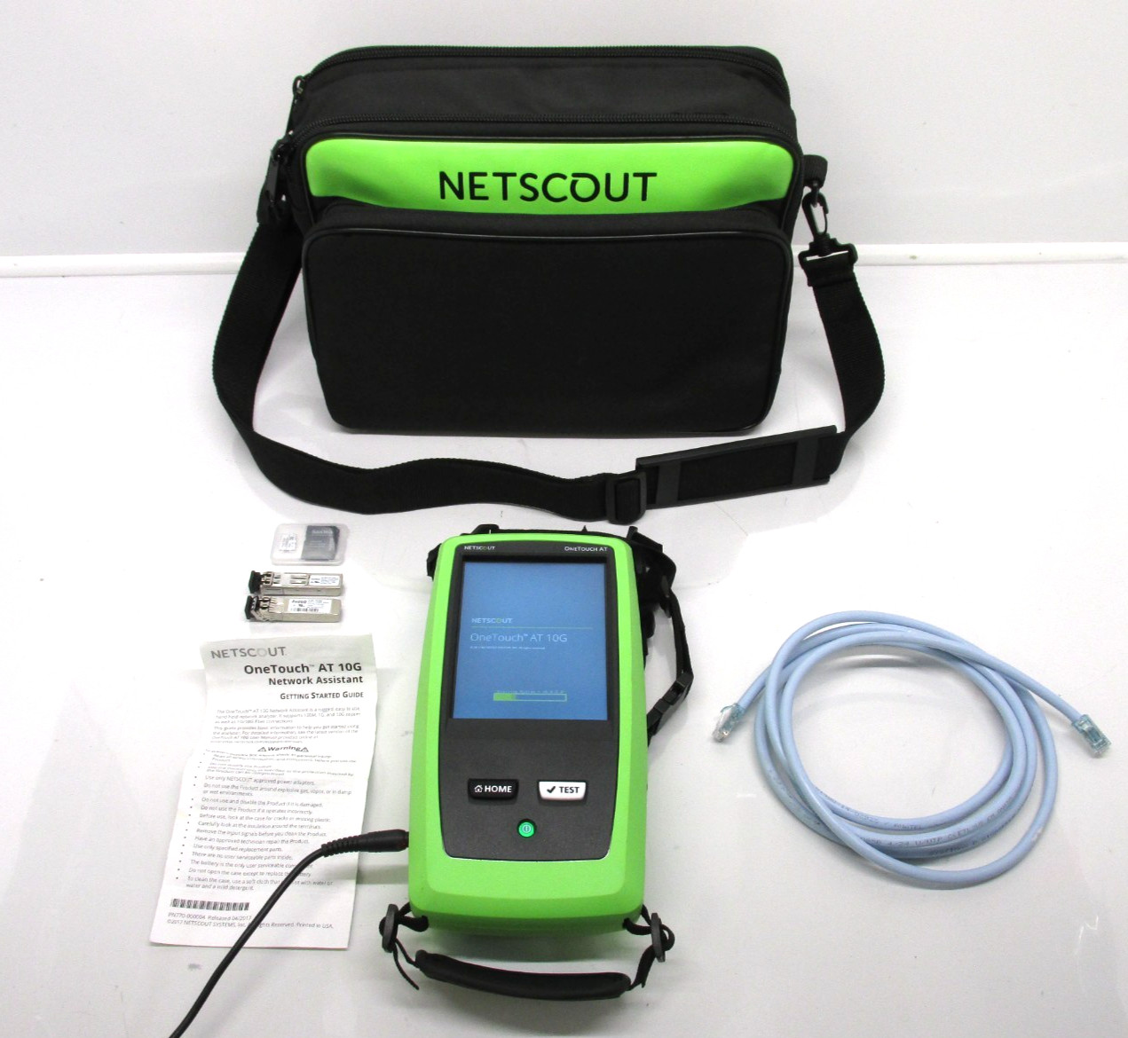 Netscout IT10G-1000 One Touch AT10G Network Assistance Tester, RDEQ ALX