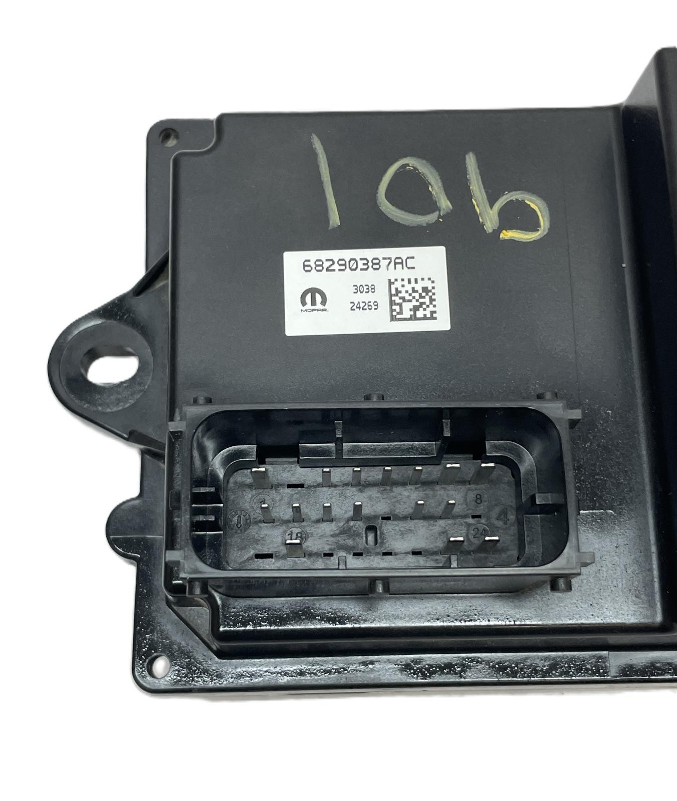 2019-22 DODGE RAM 1500 ACTIVE VIBRATION CANCELLATION CONTROL MODULE 68290387AC