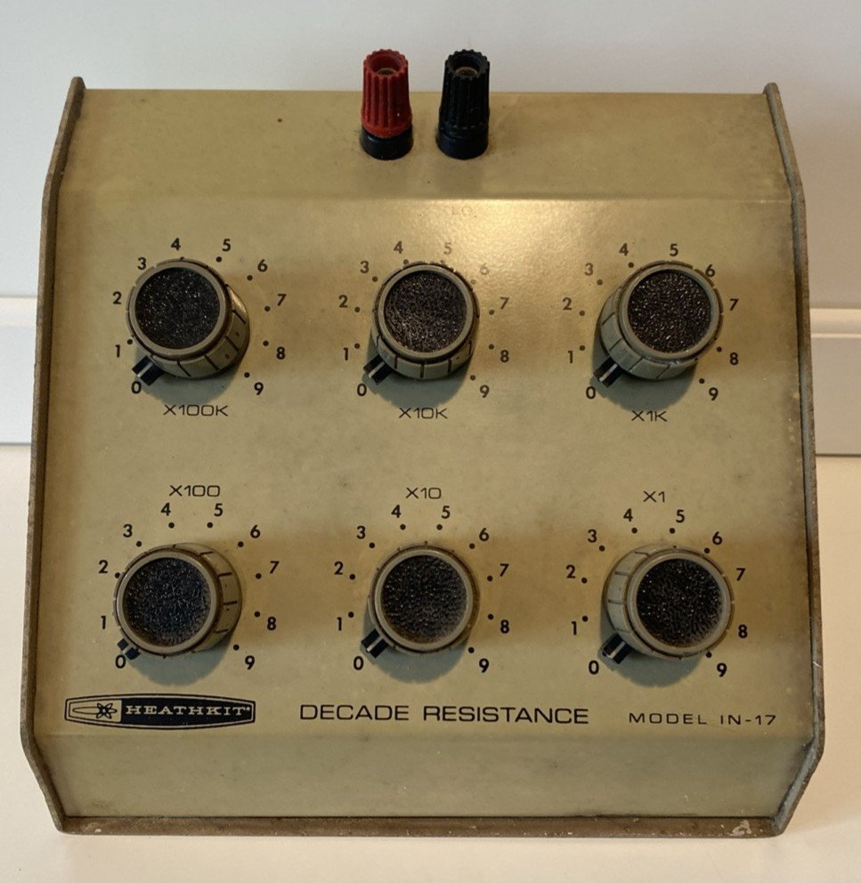 Heathkit Decade Resistance Model IN-17 - Untested