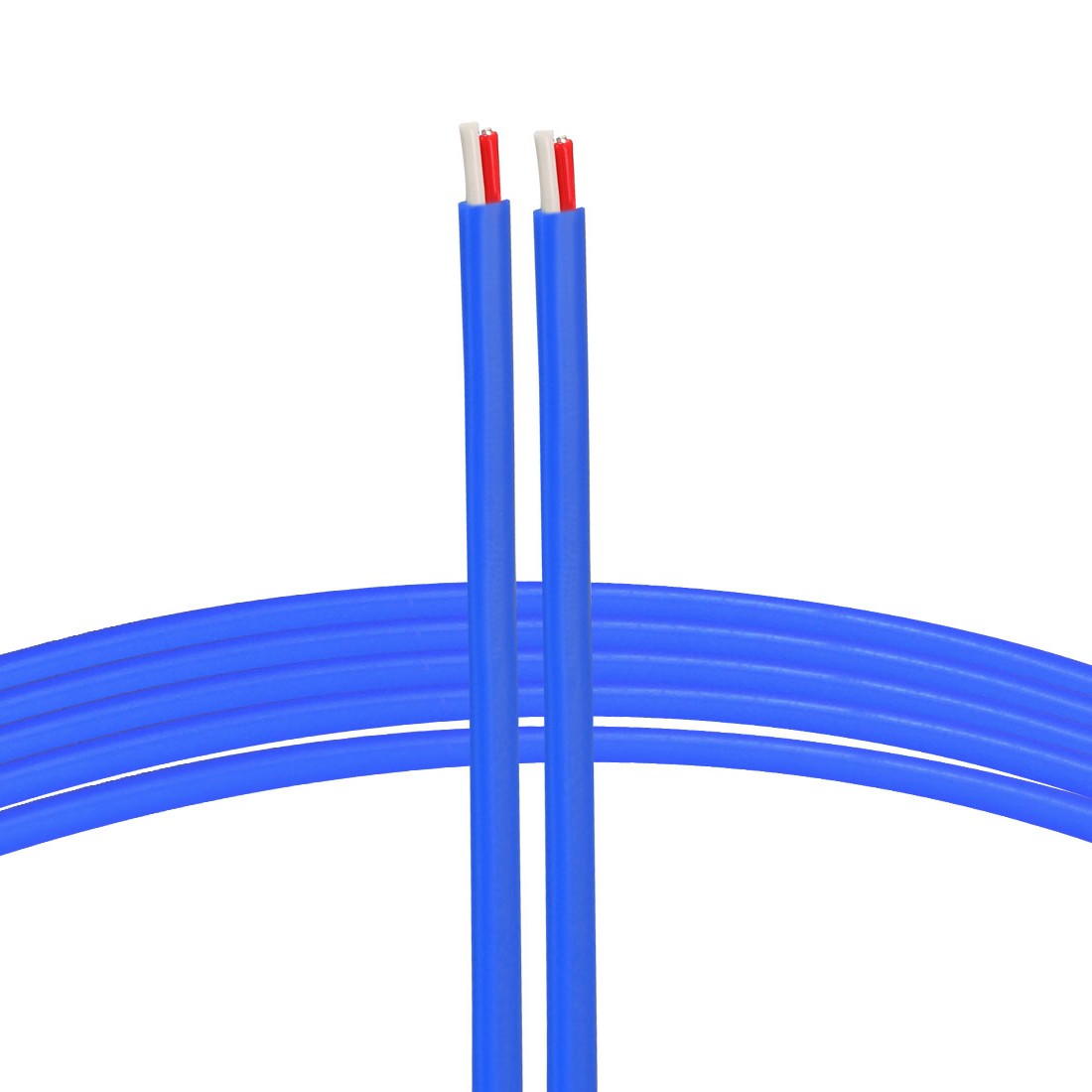 K Type Thermocouple Wire 2x0.5mm Stranded Wire Blue PTFE Extension Wire 2 Meters