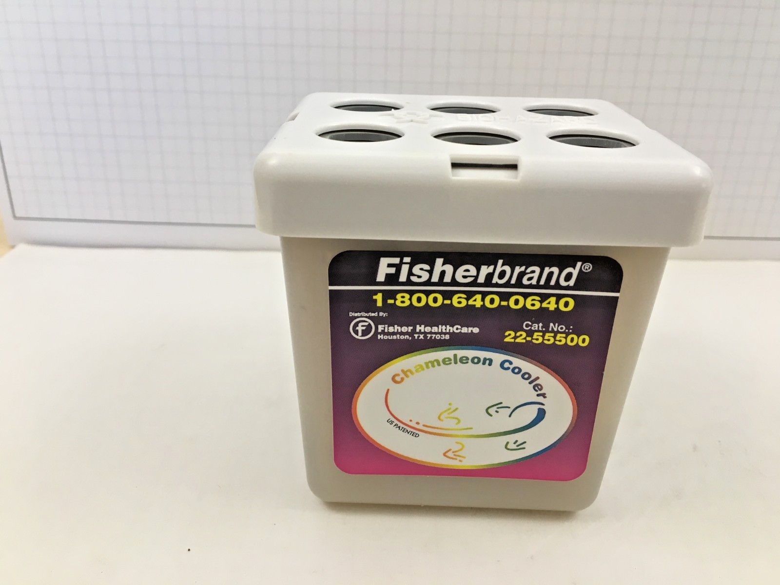 Chameleon Blood Tube Cooler, Medicus Health, # 2752m1