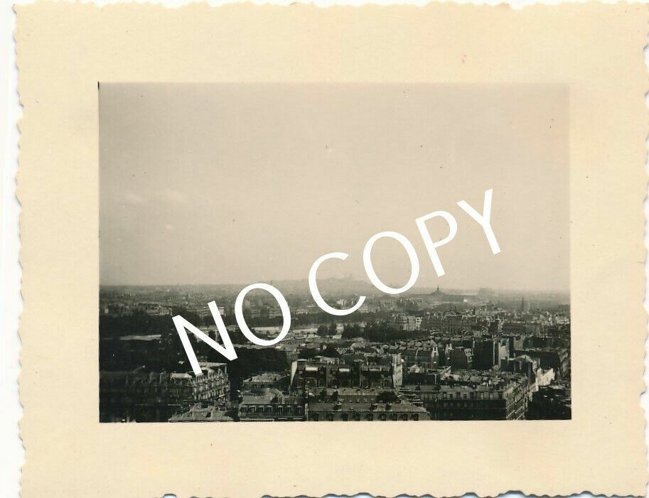 Photo WK2 France Paris View of the City C1.34