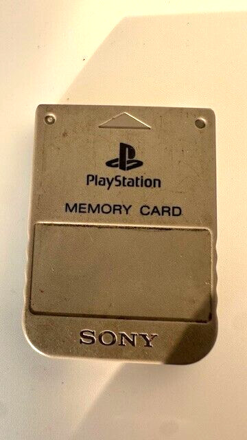 Vintage Used Genuine Official Memory Card for Sony PS1 1MB SCPH-1020 Postage