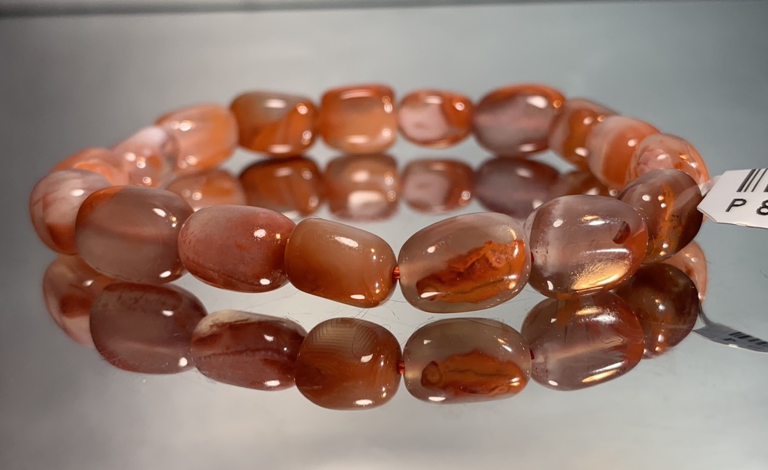 Natural Baoshan South Red Agate Bracelet Collection