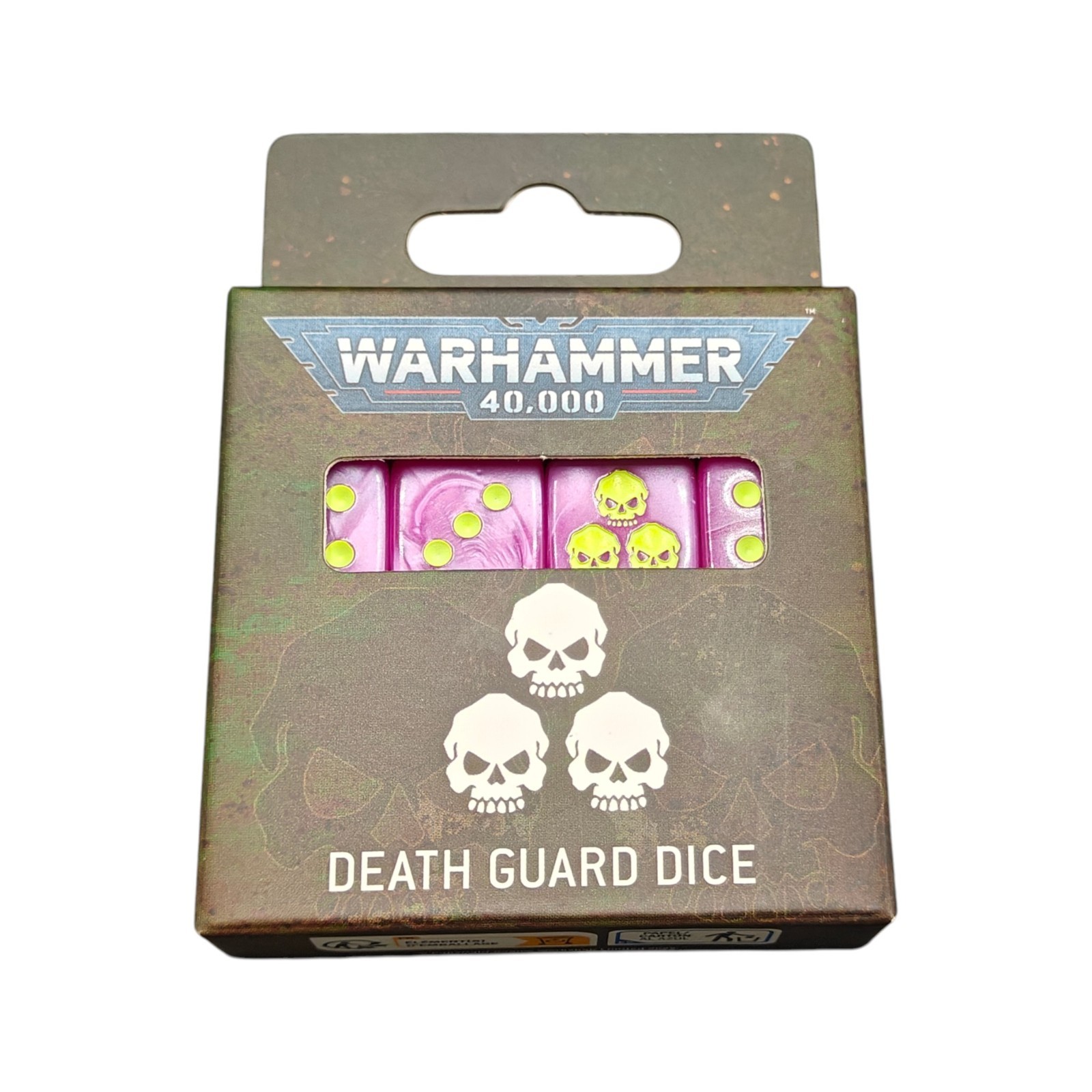 Death Guard Dice Set Sealed Warhammer 40K 2025