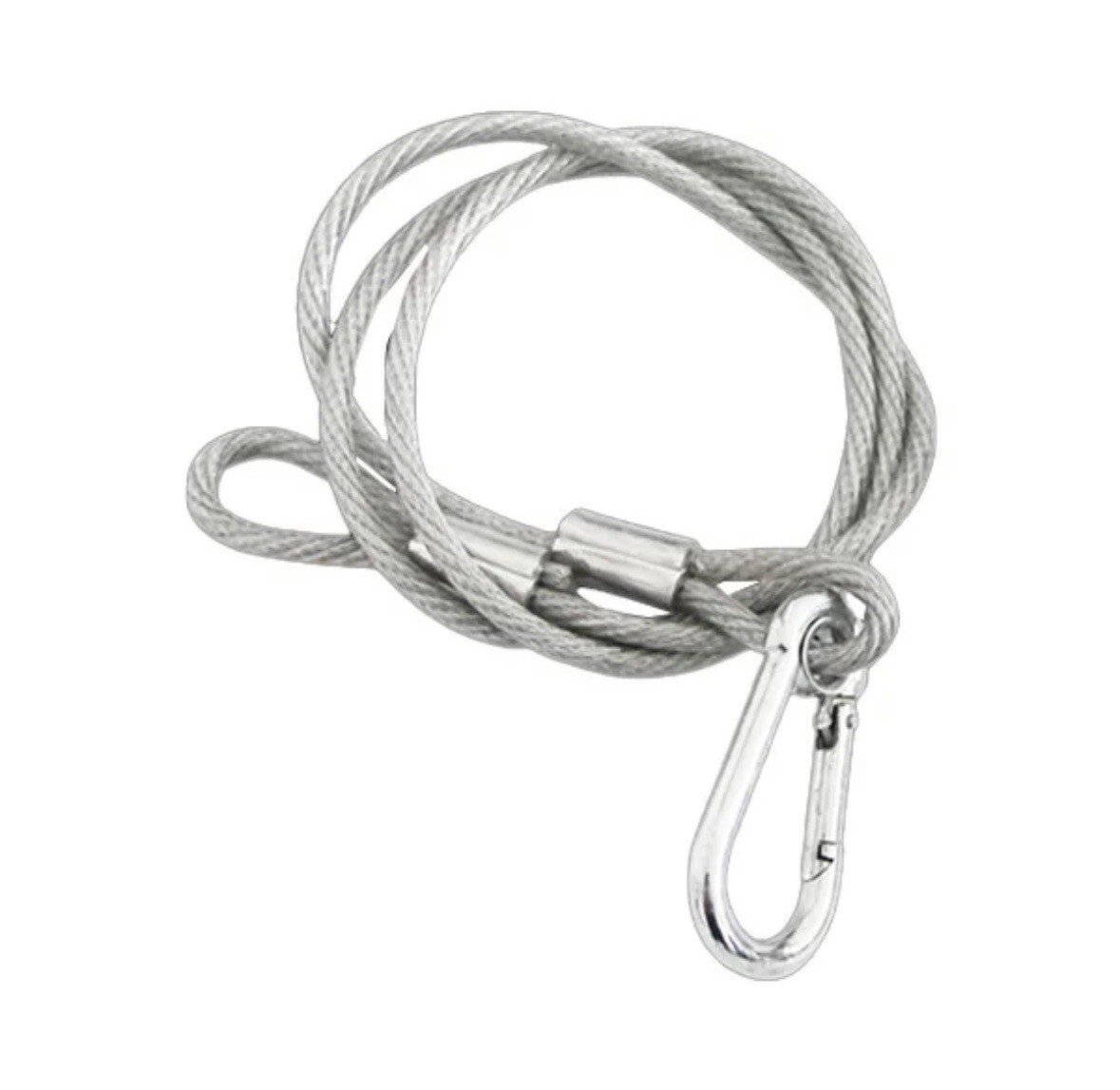 25Pack Stage Light Safety Cables 47”, Stainless Steel Security Cable.Multi Use