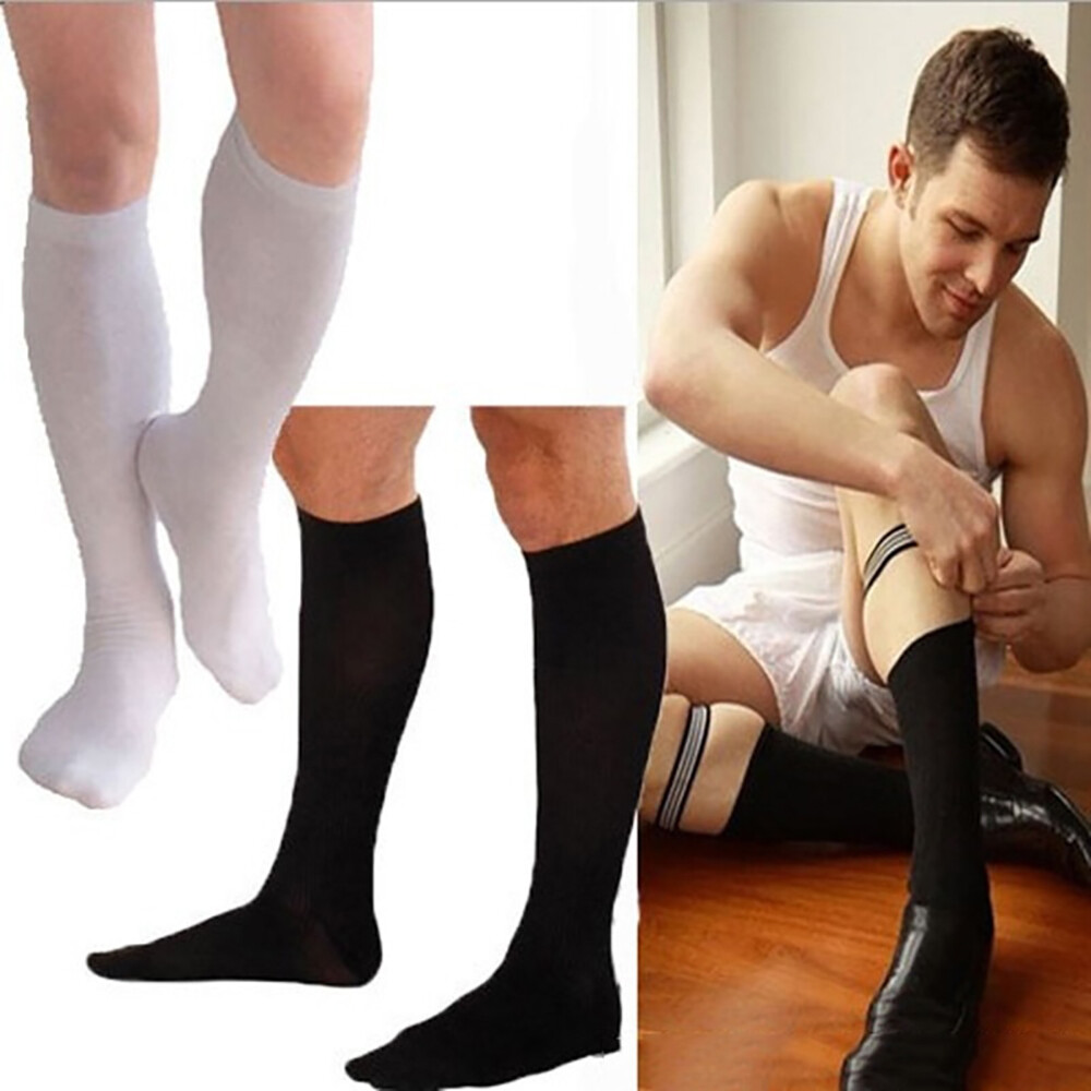 Adult Long Knee High Athletic Sports Socks for Football Soccer Baseball Softball