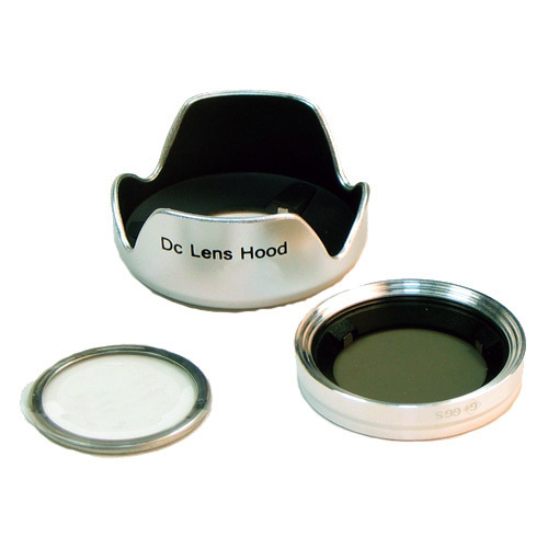 Magnetic 22mm GGS kit UV filter/CPL Polarizer/Lens Hood Brand New from US Seller