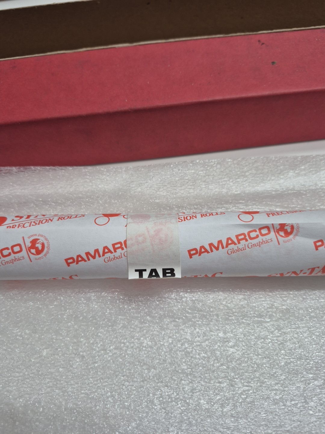 Syn-Tac Long 51721 Transfer Roller. NOS. Printing Roller.