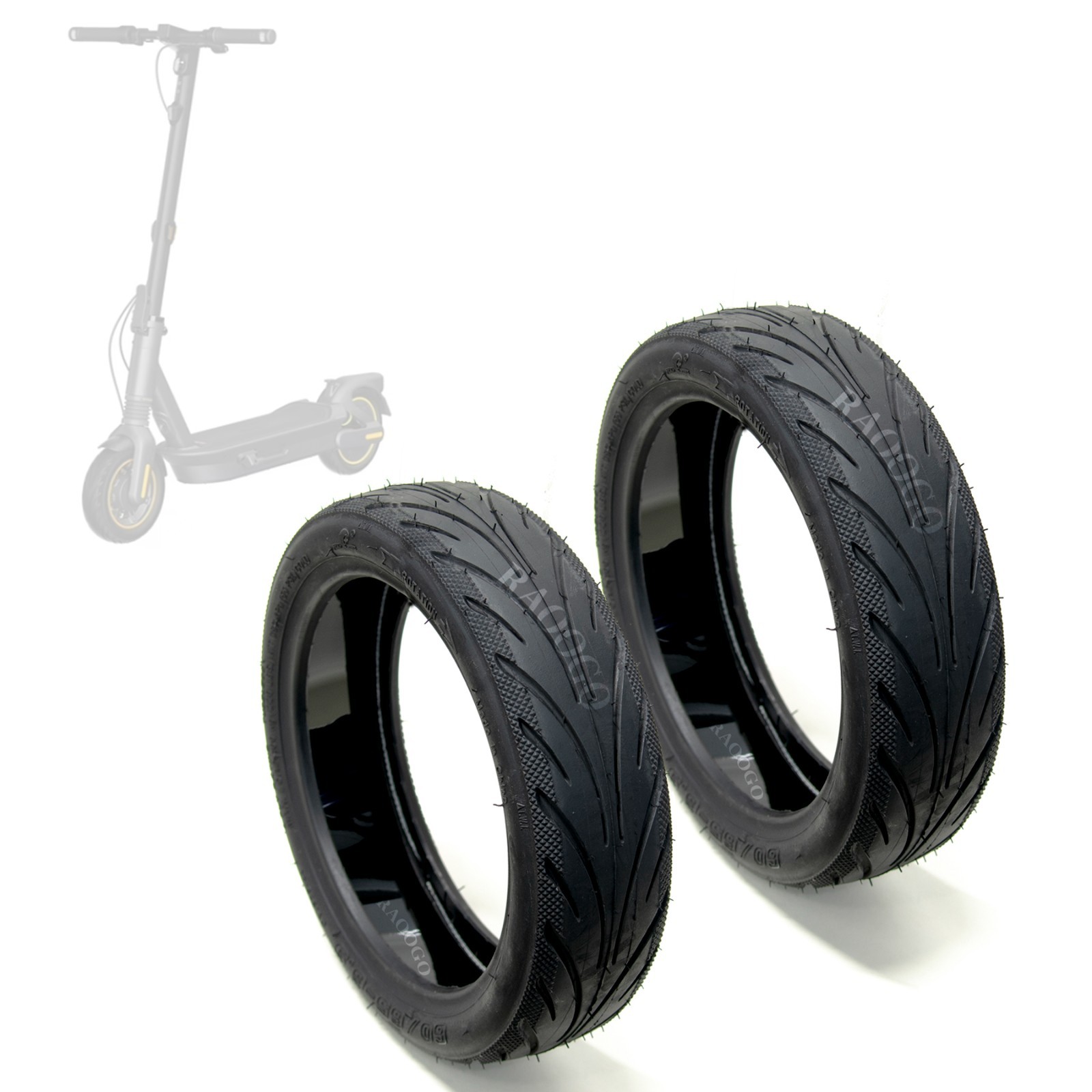 2PCS 60/65-6.9 Tire Tubeless for Segway Ninebot MAX G2 & G65  Electric Scooter
