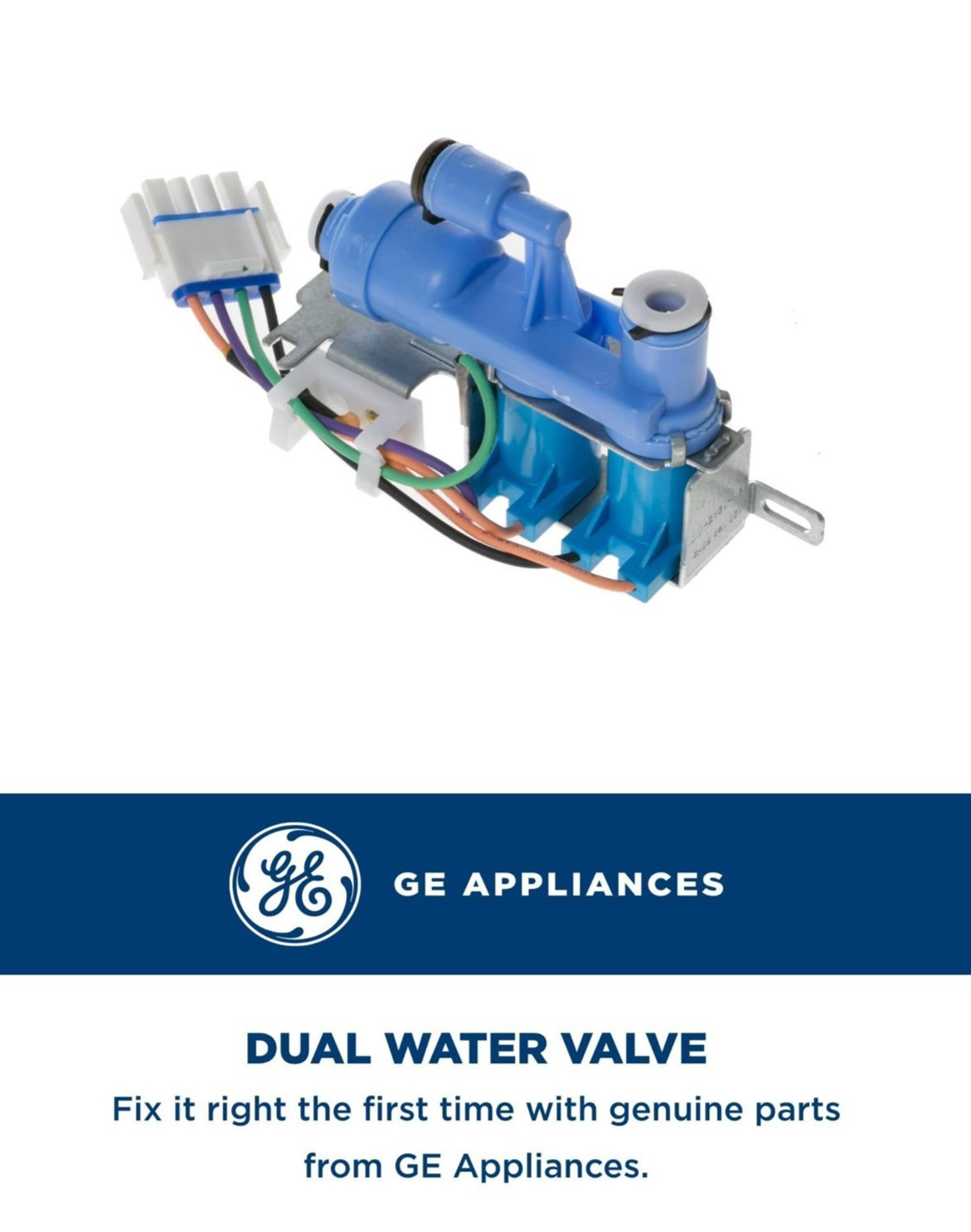 Genuine OEM GE WR57X10098 Refrigerator Water Inlet Valve New OB
