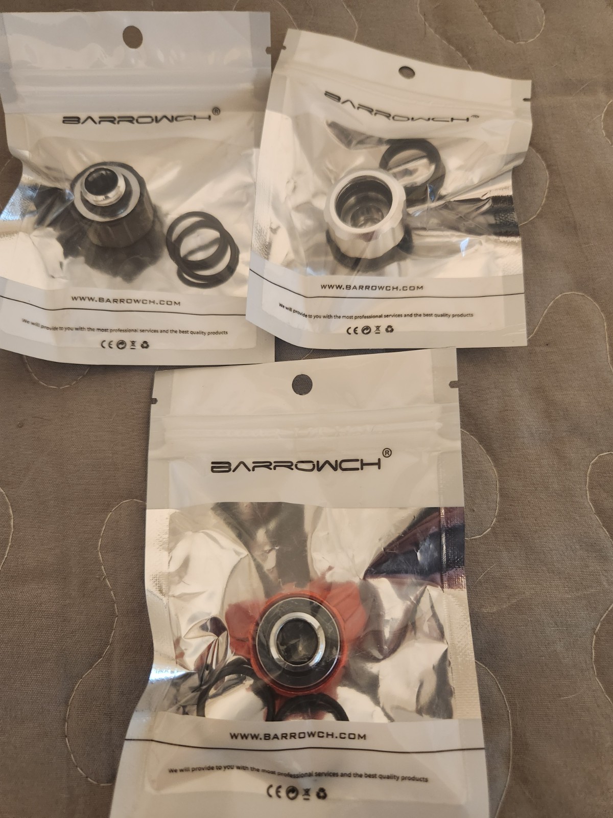 Barrowch Helm G1/4" Compression Fitting for 16mm OD Rigid Tubing