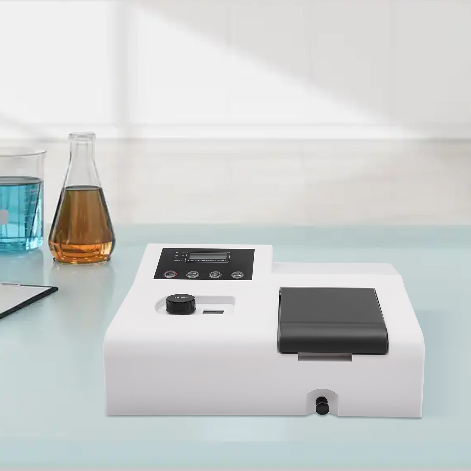 Spectrophotometer 6nm 721, Visible Wavelength Range 350-1020nm Wave Digital Lab