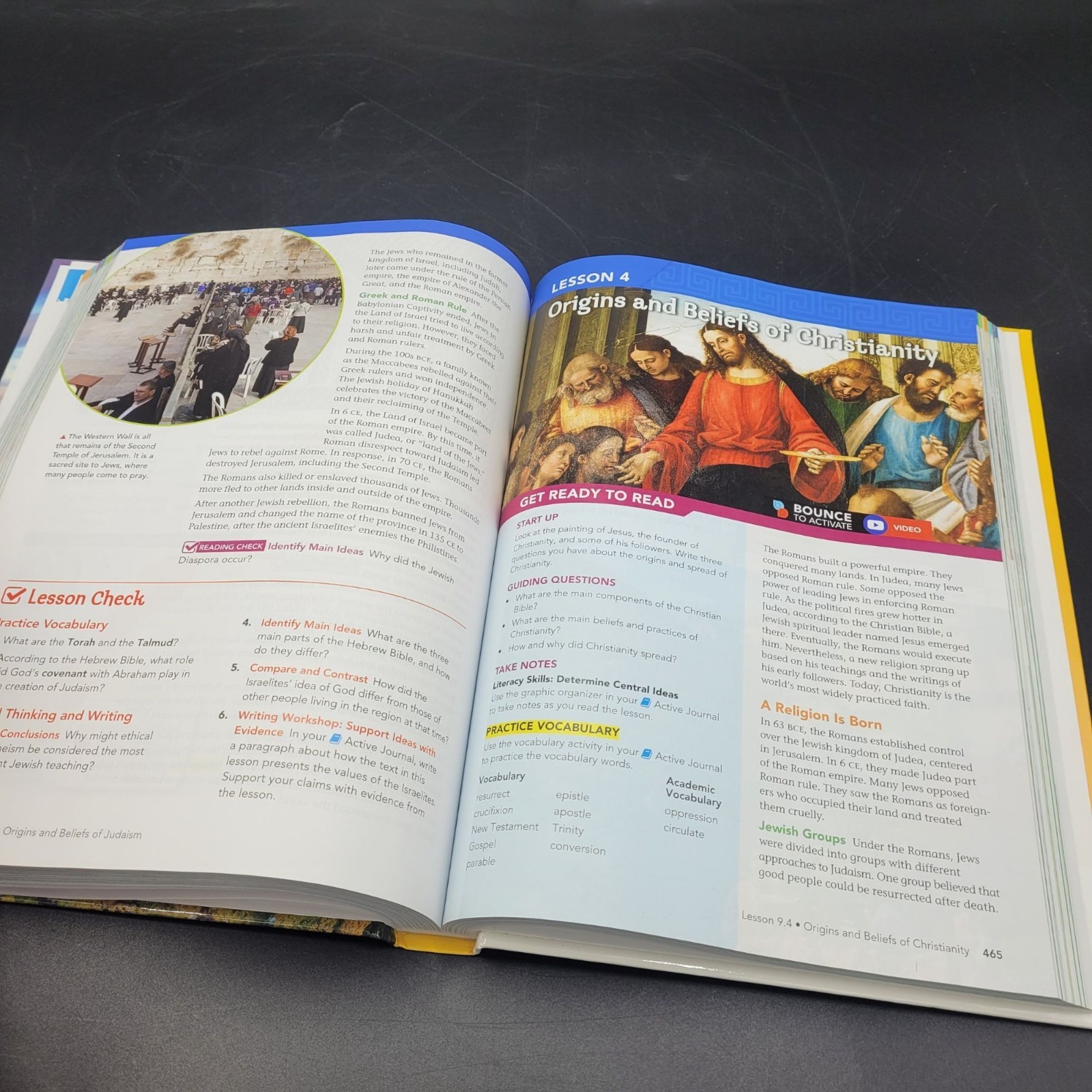 MY WORLD INTERACTIVE World Geography Middle School Textbook Multiple Available