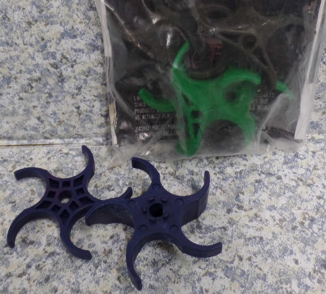 LAPCO Paintball Deluxe Posi-Feed Soft Paddle Set for Cycloe Feed System NEW