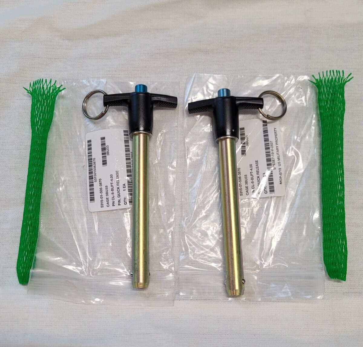 Carr Lane Ball Release Locking Hitch Trailer Tow Pin T-Handle 1/2 4" CL-8-BLPT-4