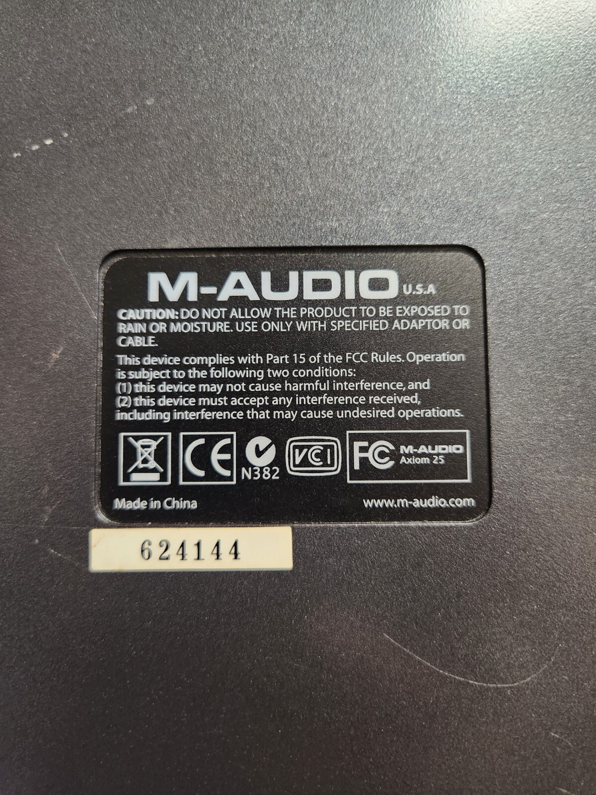 M-Audio AXIOM 25 Key USB MIDI Keyboard Controller