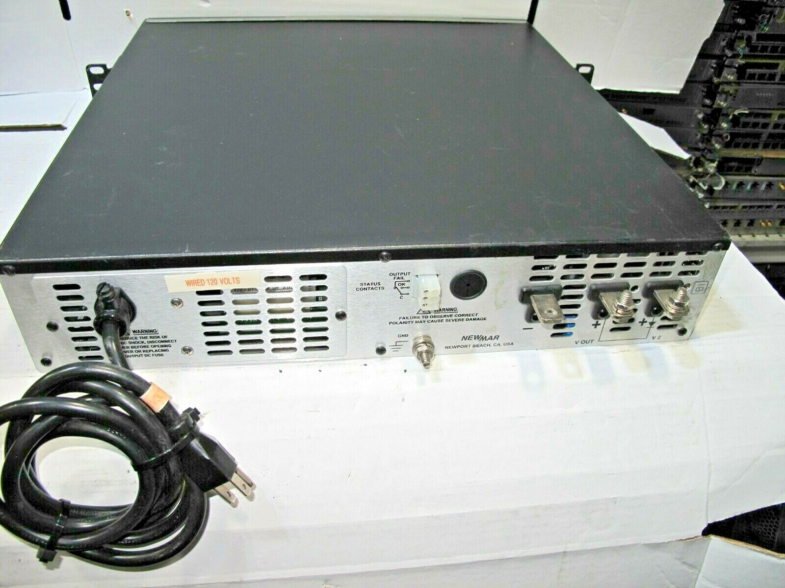 NEWMAR PM‑48‑18 POWER SUPPLY BATTERY CHARGER