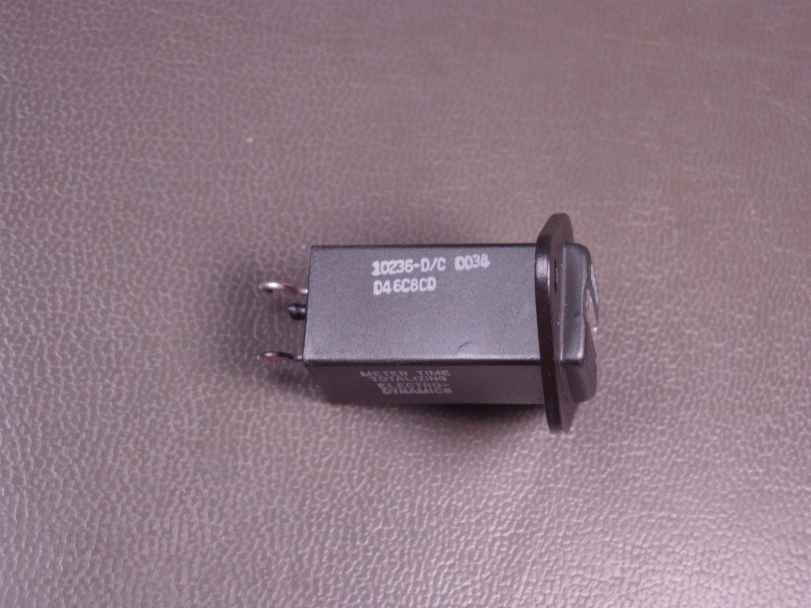 D46C8CD Electro Dynamics Elapsed Time Indicator DC Series 4.5Vdc - 6.5Vdc NOS