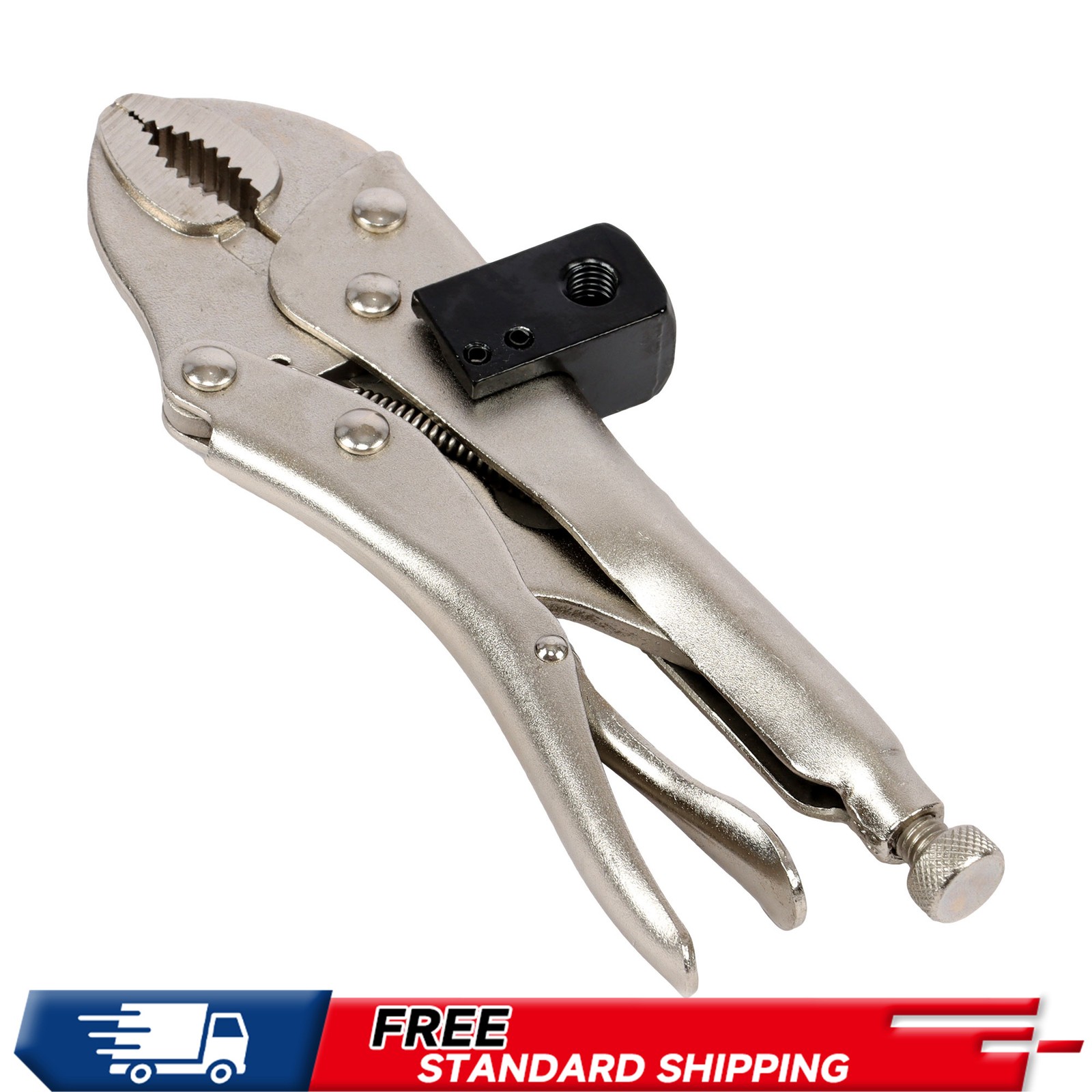 Precision Flex Arm Vise, 1" Dial Test Indicator .001" Grad, Lug Mount