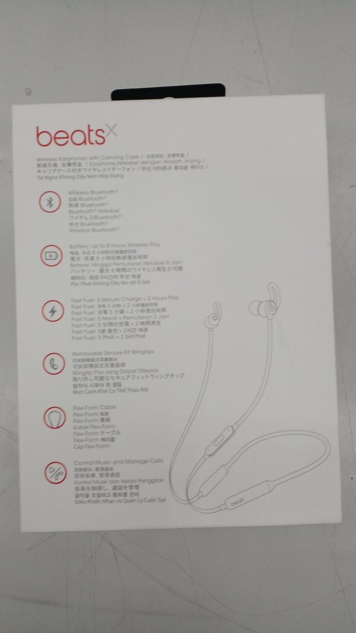Beats Beatsx 8Hr Wireless Earphones