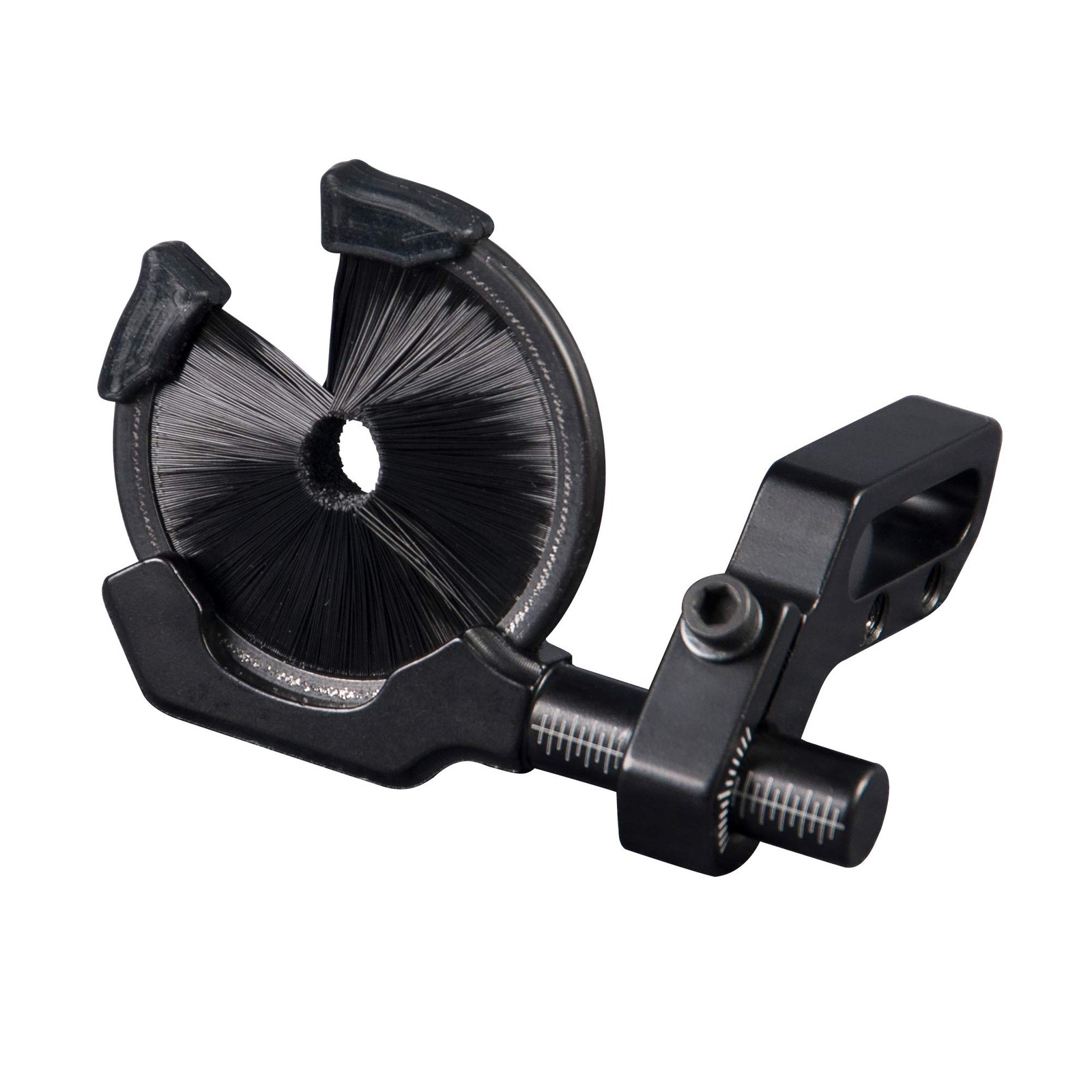 Full Containment Brush Arrow Rest Archery Accessories - Round Black