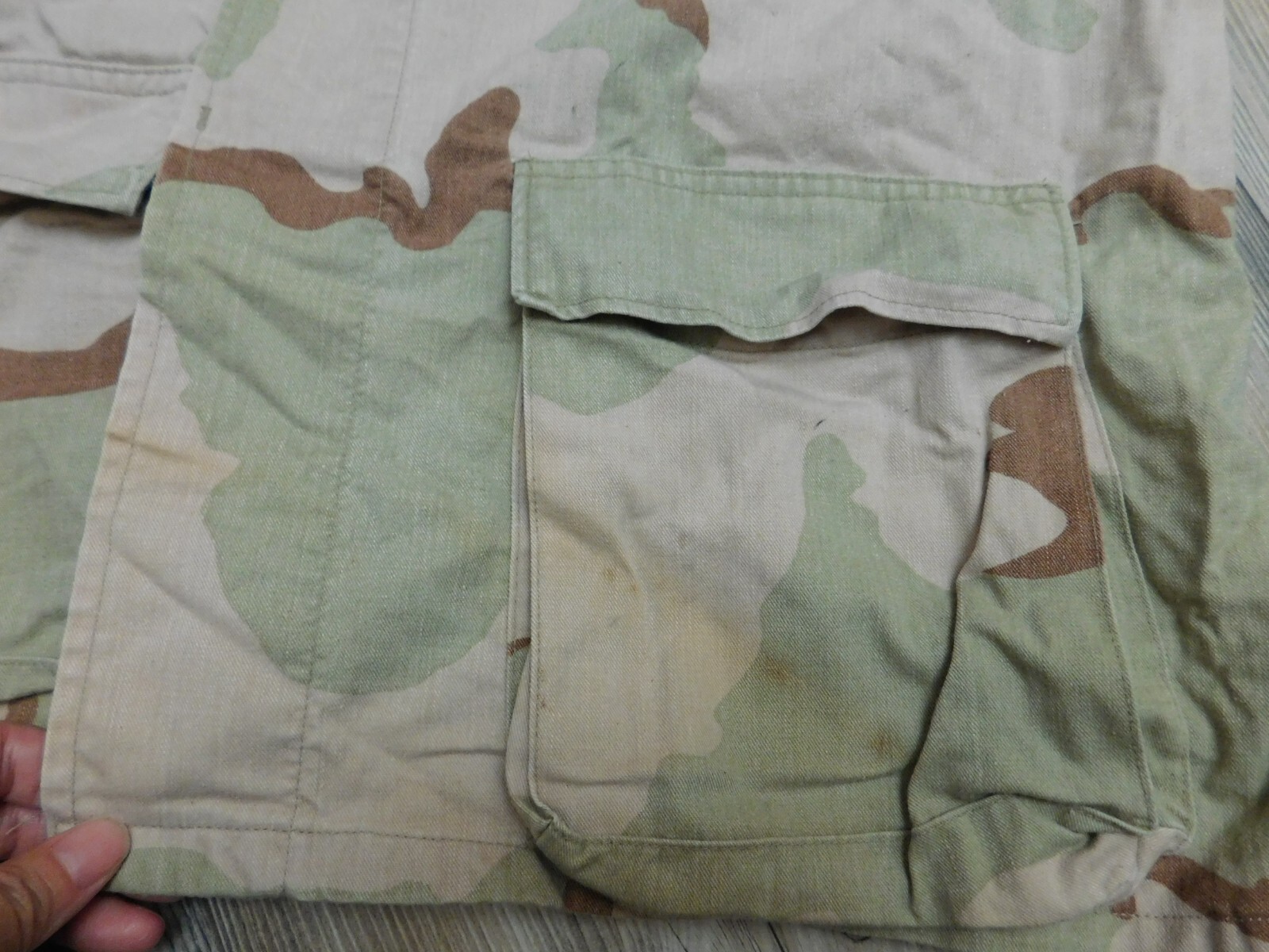 US NAVY SEABEES DCU COAT TOP SIZE LARGE - REGULAR
