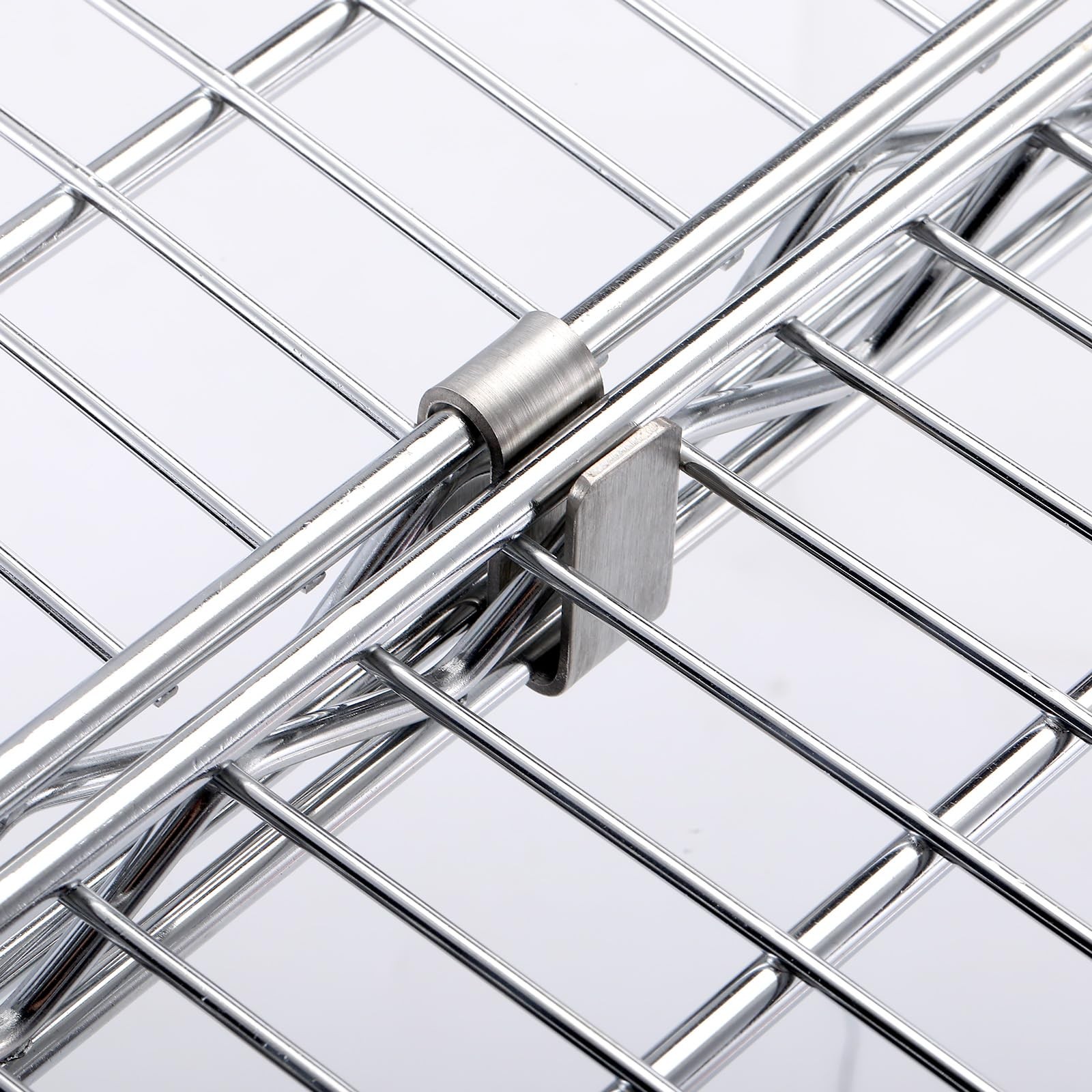 12 Pcs Connecting S Hook for Wire Shelf System, Wire Shelf S Pegboard Hooks f...