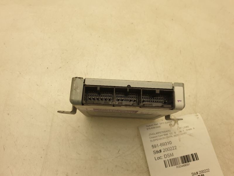07 08 LEXUS LS460 SUSPENSION CONTROL ECM