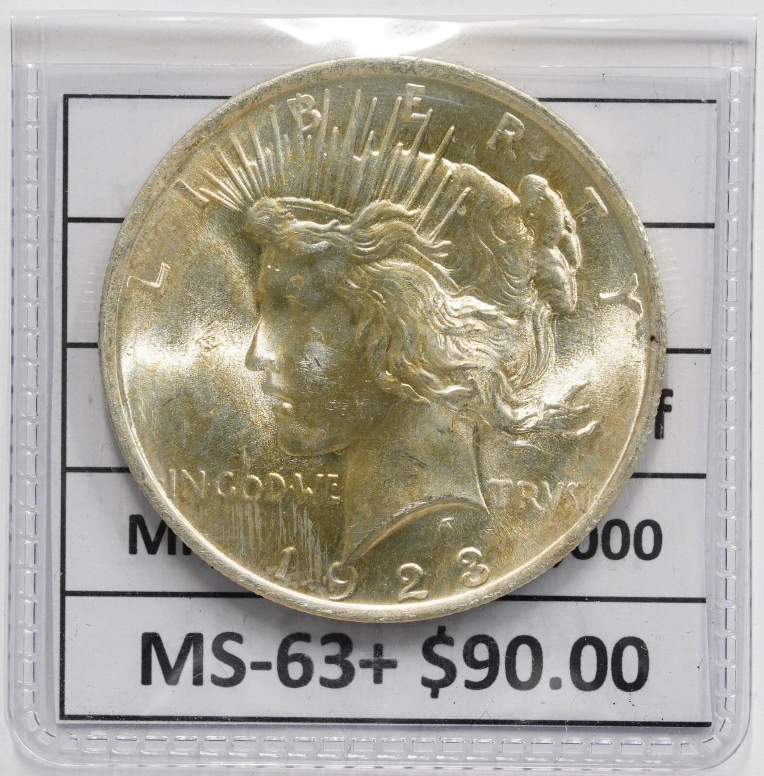 1923 (P) Peace Dollar