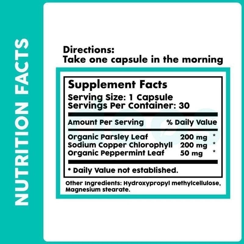 3PACK DEOS Internal Deodorant Supplement – Full Body Deodorizer - (90 Capsules)*