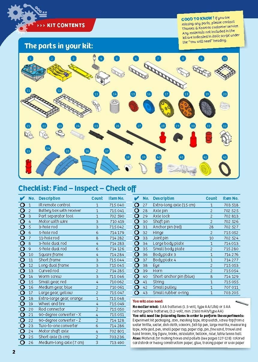 151 PC Thames & Kosmos Remote-Control Machines DLX Engineering 20 Models New
