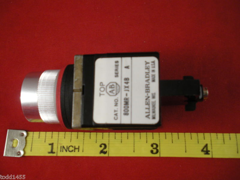 Allen Bradley 800MR-JX4B Small Round Selector Switch A