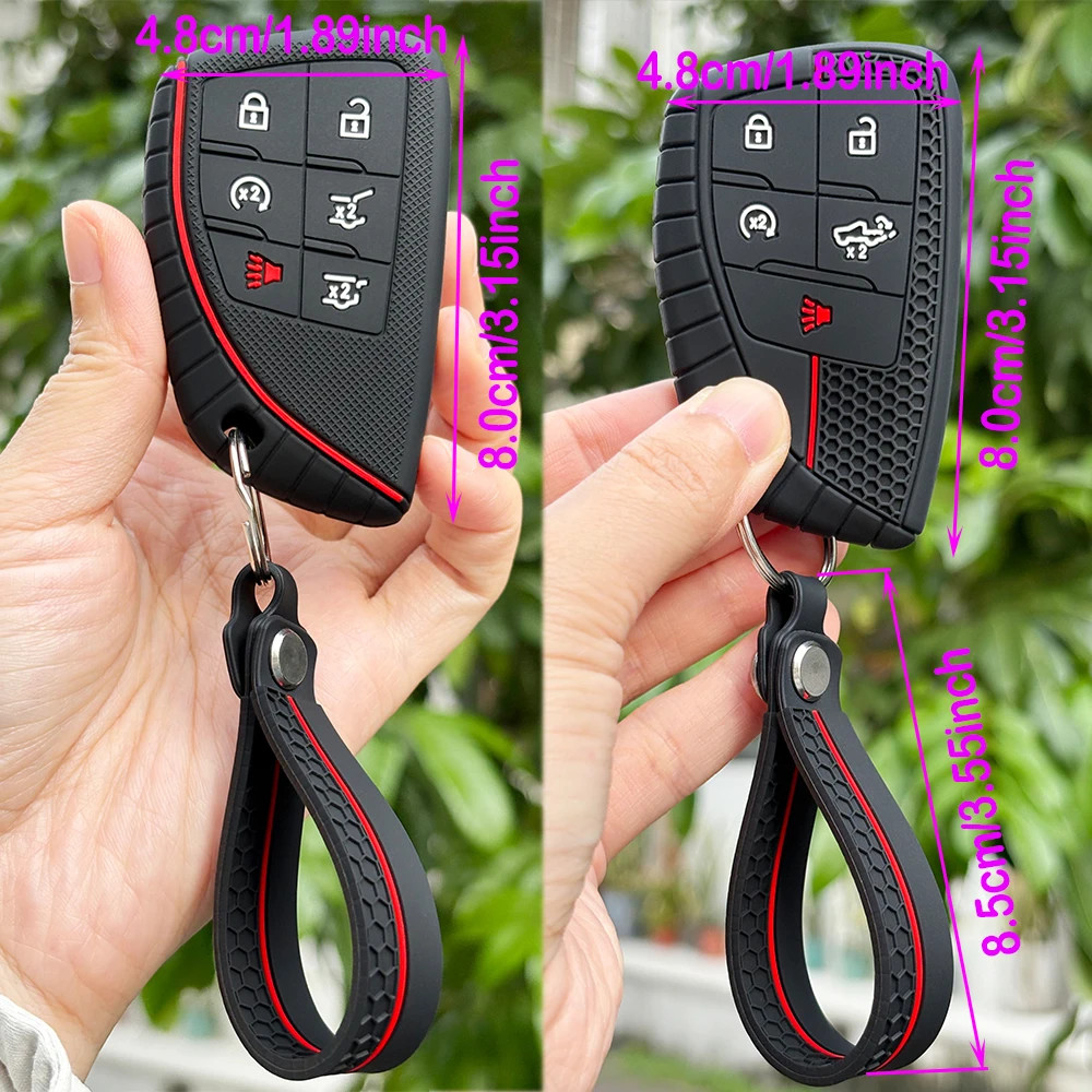 Key Fob Cover Silverado Sierra Tahoe 1500 2500HD 3500HD Buick  GMC