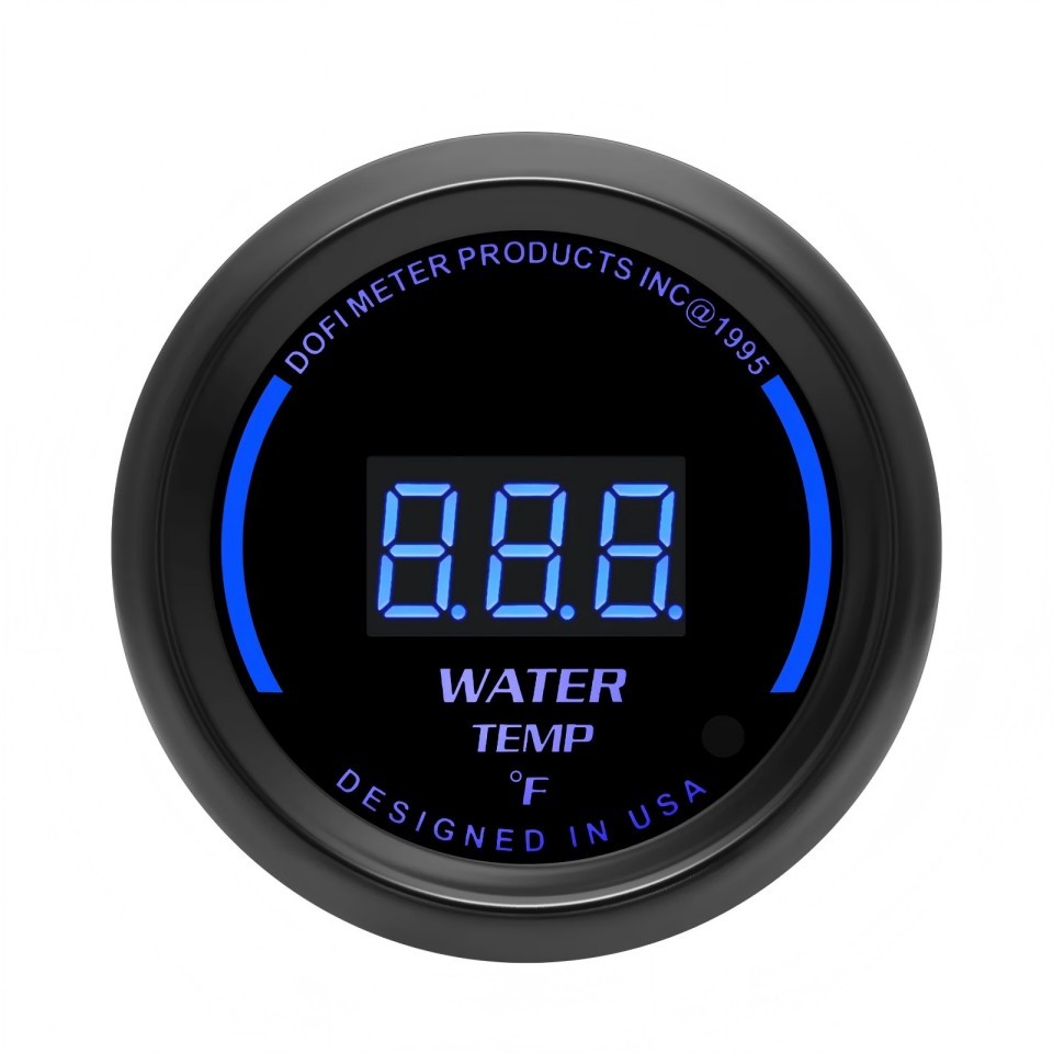 2" 52mm Blue LED Car Digital Water Temp Gauge 68-248Fahrenheit Meter with sensor