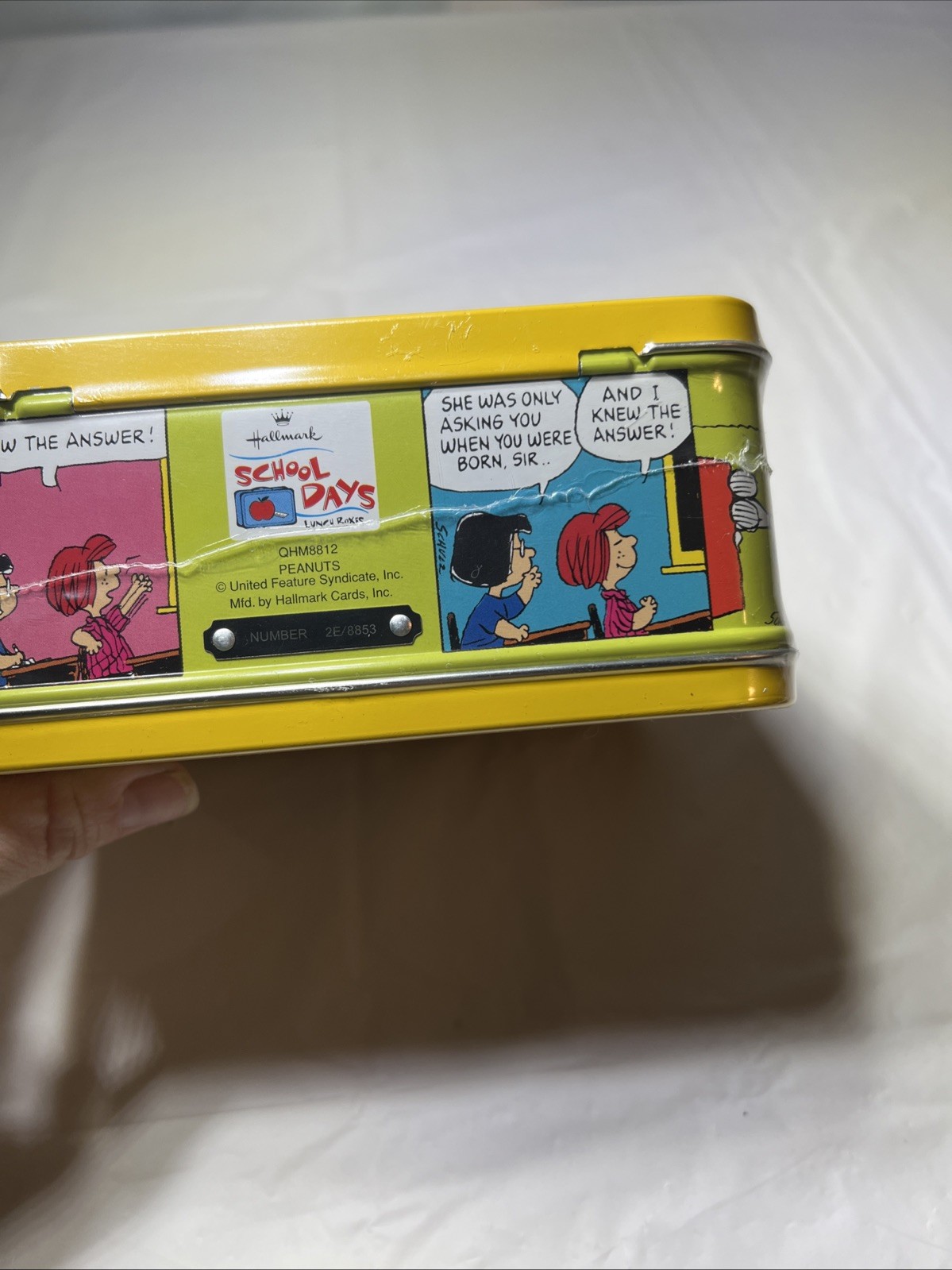 Hallmark School Days Lunch Boxes 1980 Peanuts Limited Edition NEW Sealed