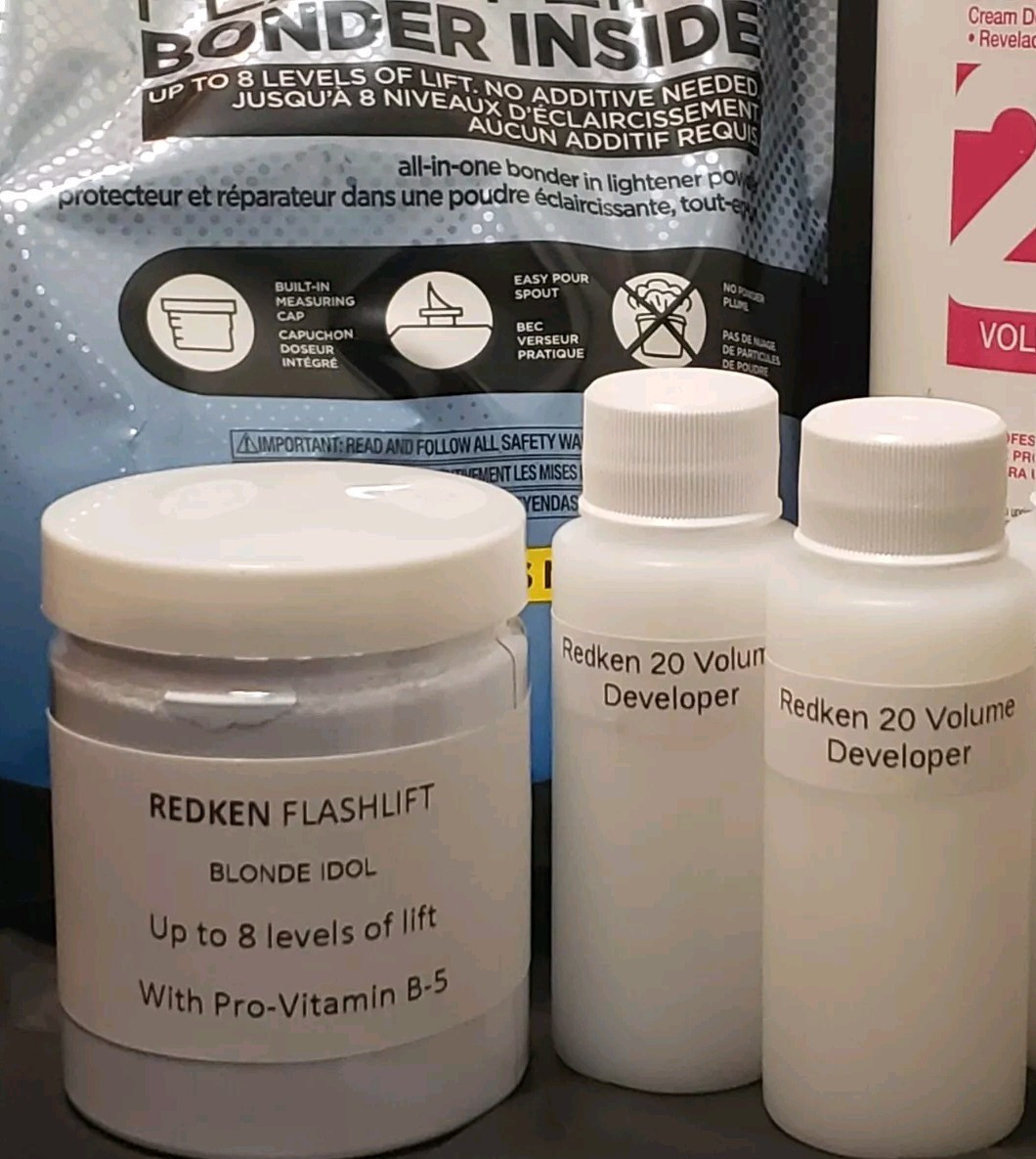Redken Flash Lift Bleaching Kit  4 Oz Set Ready To Ship!