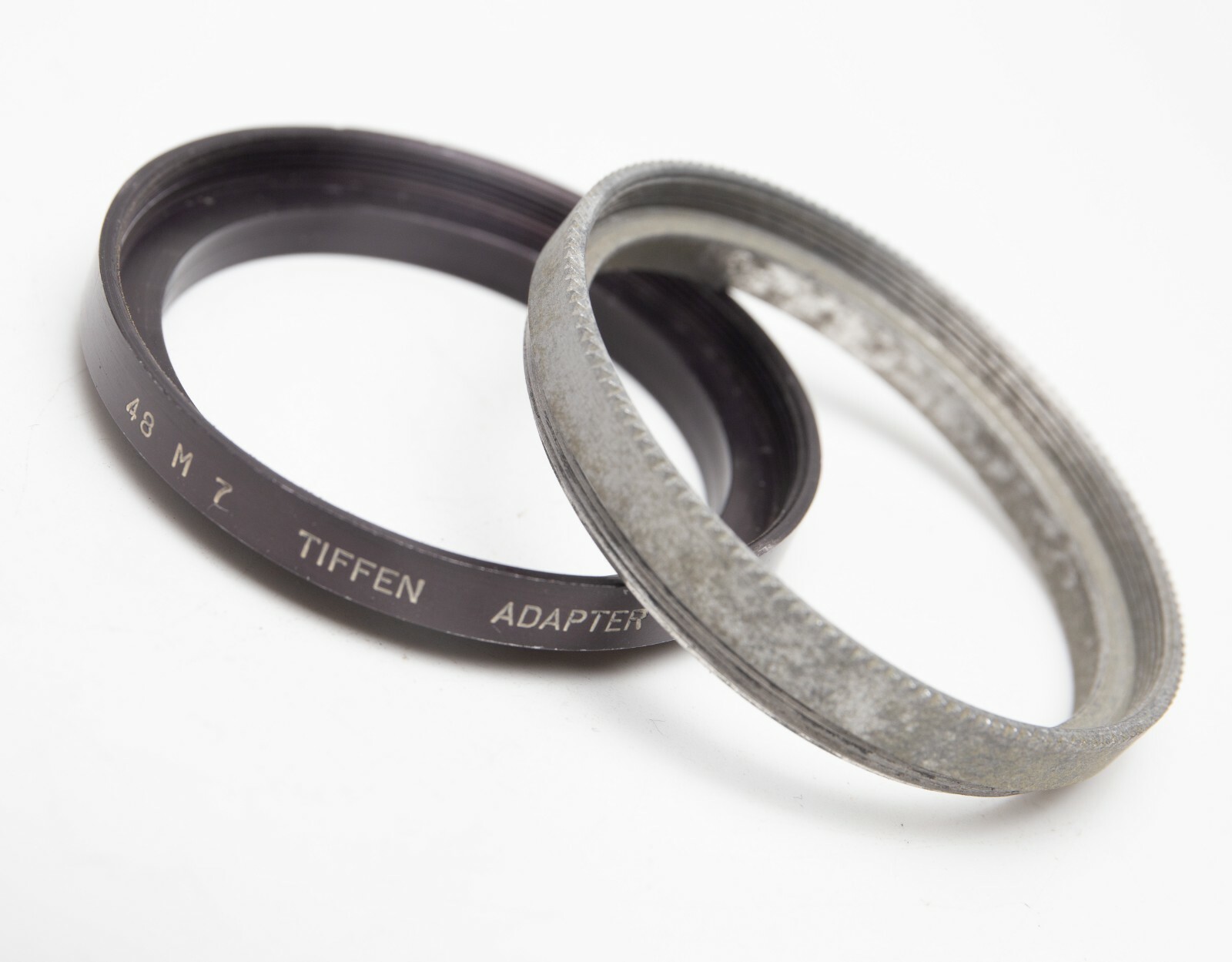 48mm Tiffen Thread Series VII (7) Adapter Filter Holder & Retaining Ring 48 M 7