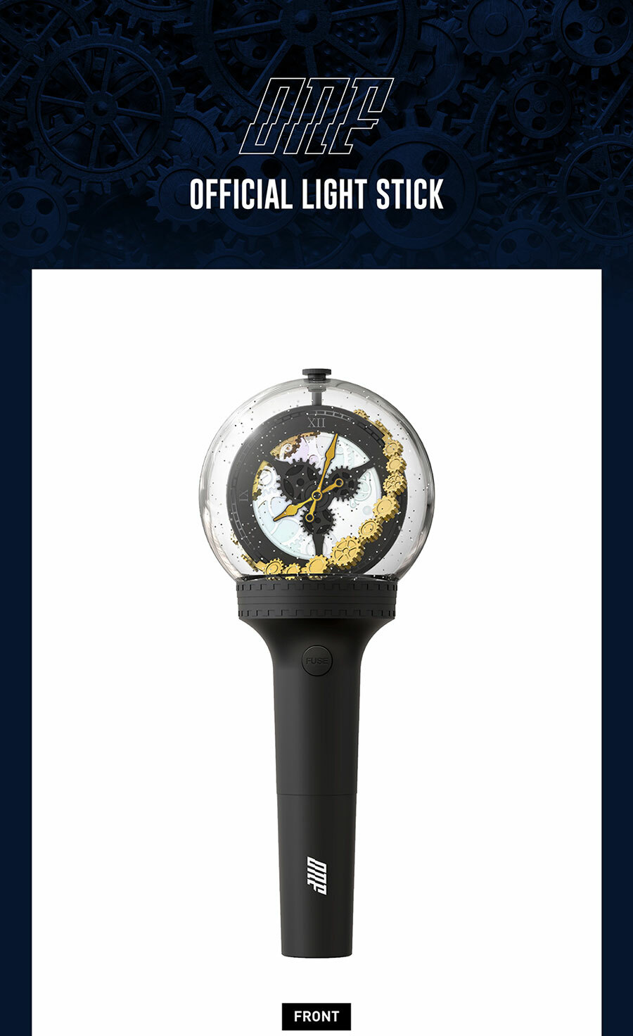 ONF OFFICIAL MD GOODS LIGHT STICK+Strap+POB+Tracking Code FANLIGHT K-POP SEALED