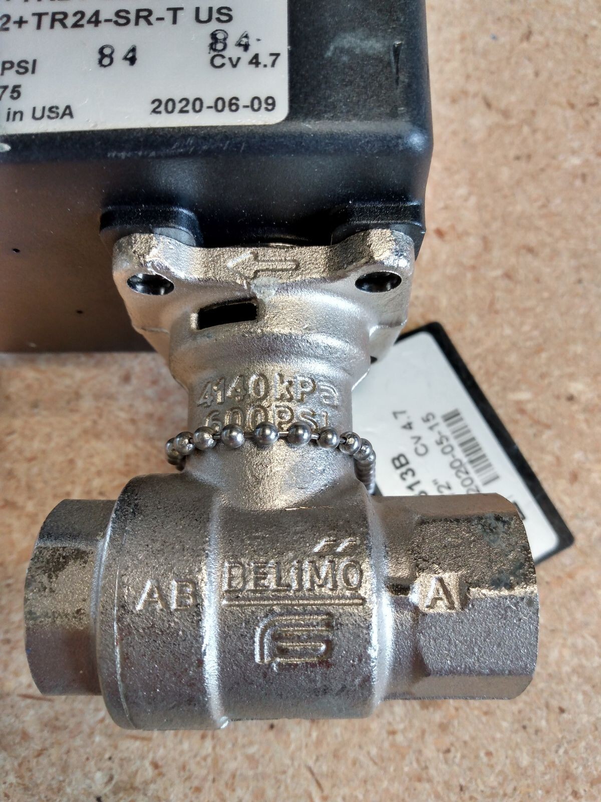 Belimo B313+TR24-SR-T 1/2" Cv3