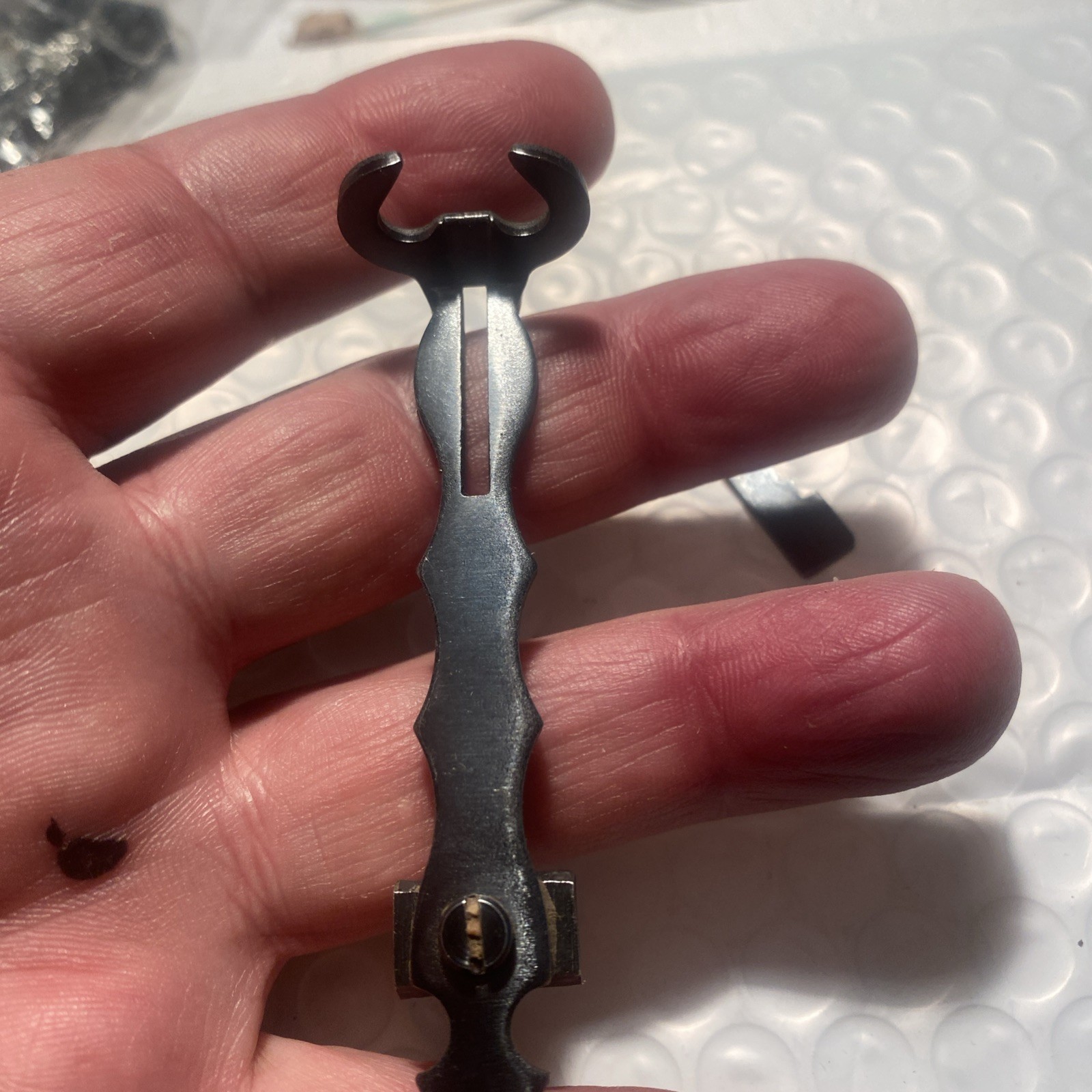 Bull Horn Rear Sights With Elevation Device