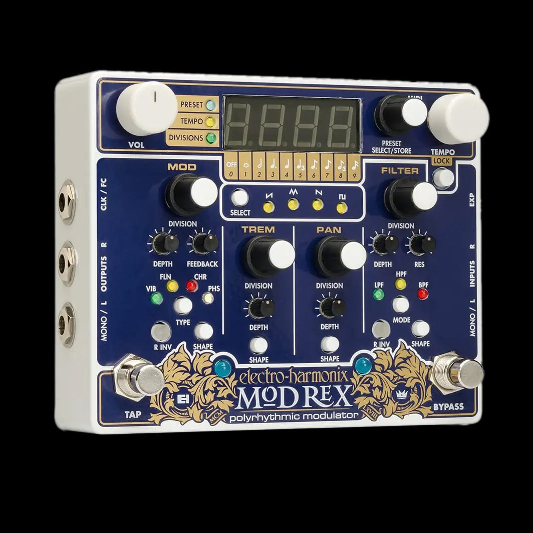 Electro-Harmonix Mod Rex Polyrhythmic Modulator Pedal