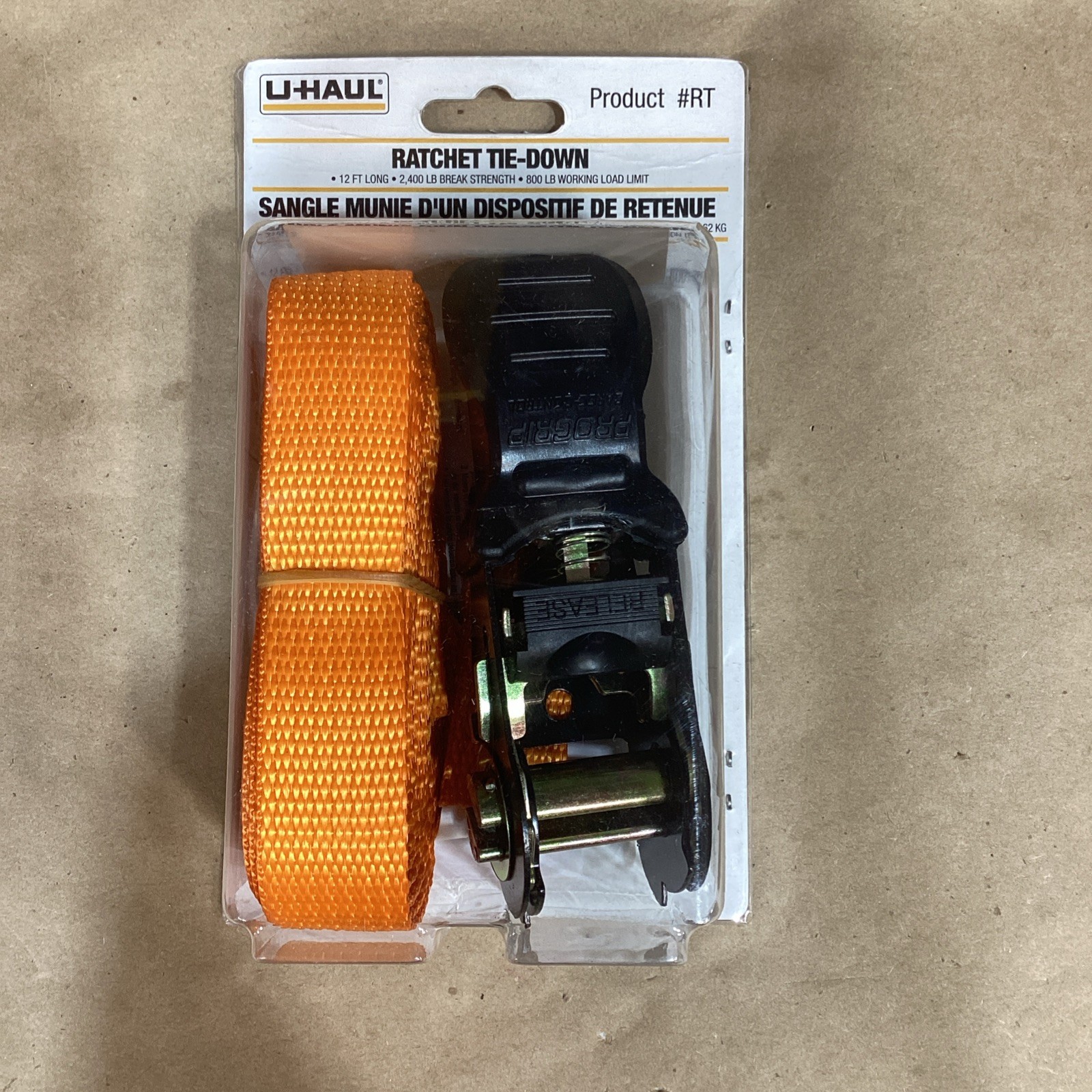 UHAUL Ratchet Tie-Down 12-Feet Long 800-LB Working Load Limit