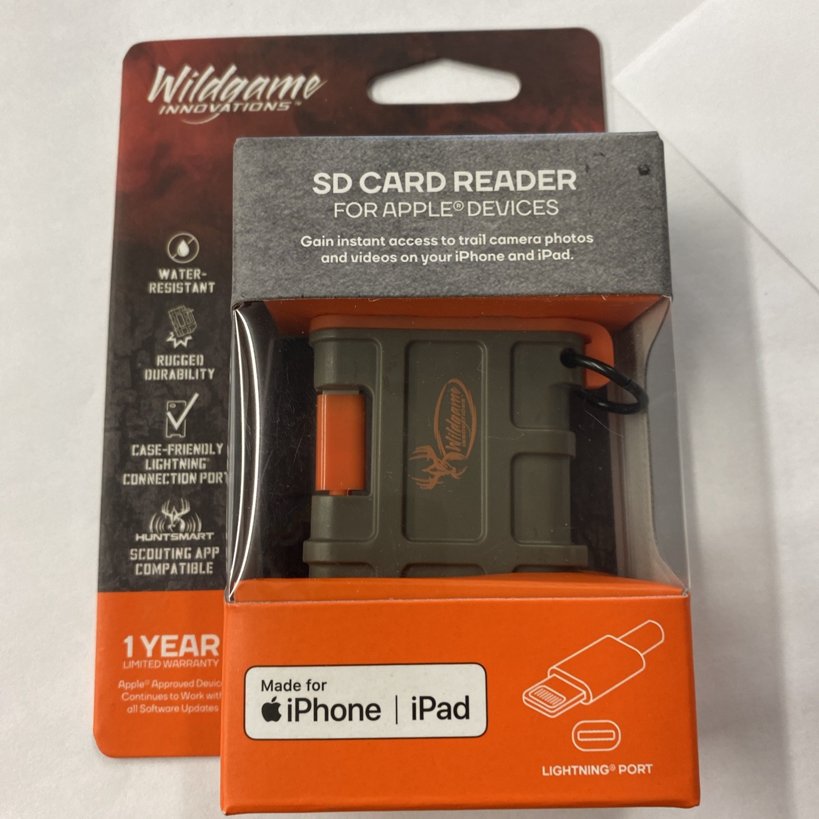 Wildgame Innovations Appview 9 Apple SD Card Reader Wgica0034